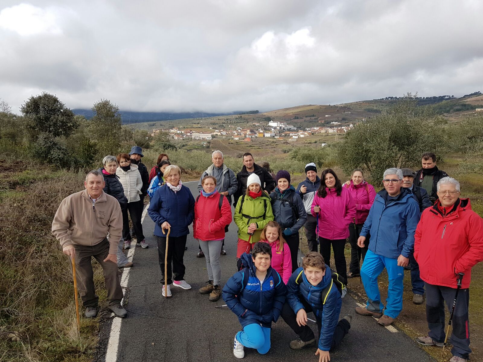 Los participantes disfrutaron de la belleza de la Sierra de Francia. Fotos: Sebastián Requejo y J. M. Corral