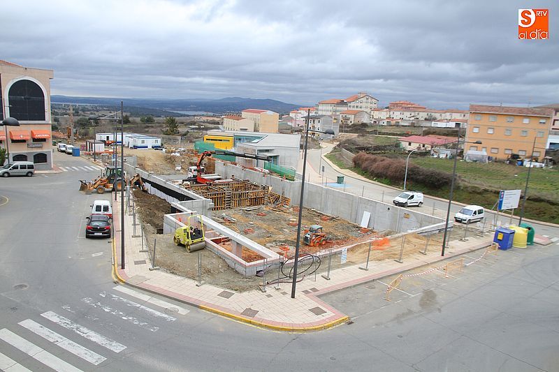 El futuro complejo deportivo va tomando forma