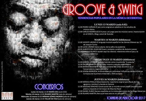 Conciertos, talleres y charlas en las Jornadas de Musicología del Conservatorio