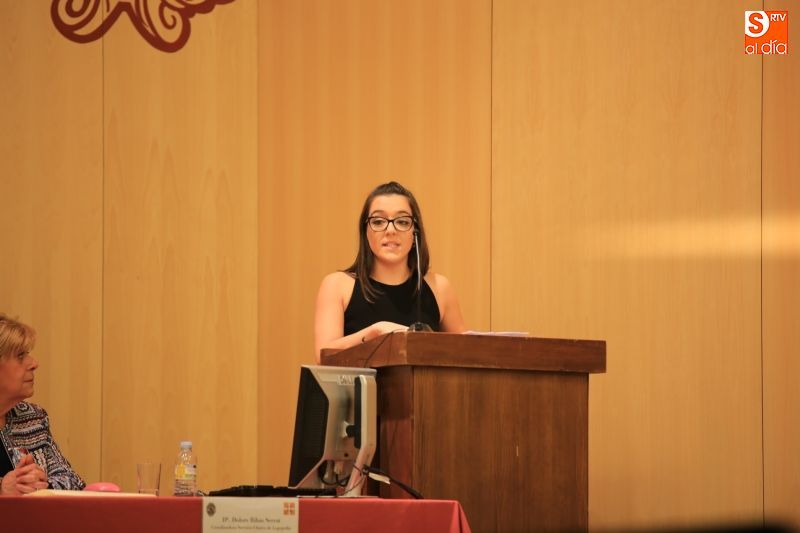 Momento del acto que se celebró en la Universidad Pontificia