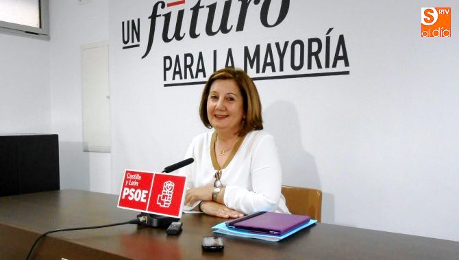 Rosa López, senadora del PSOE por Salamanca