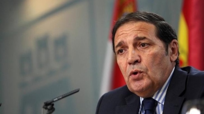 El consejero de Sanidad, Antonio María Sáez