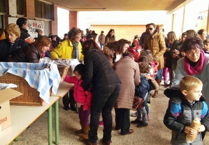 Operación bocata de la pasada edición en el Colegio Nuestra Señora del Carmen