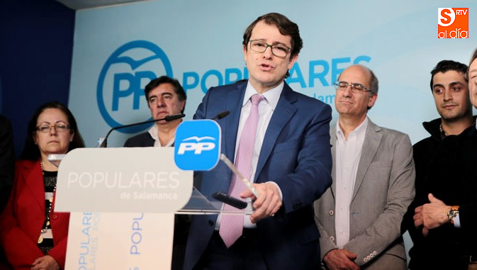 Alfonso Fernández Mañueco, candidato a la presidencia del PP en Castilla y León / Foto de Alberto Martín