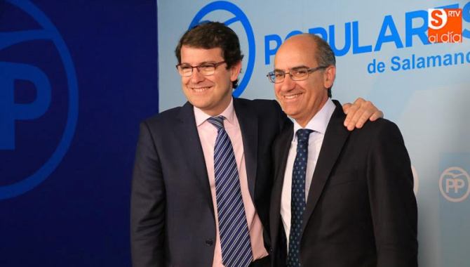 Alfonso Fernández Mañueco y Javier Iglesias