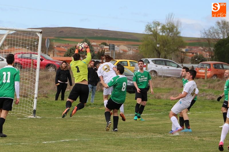 El Elías Varas ha vencido al Aldearrubia por dos goles a uno
