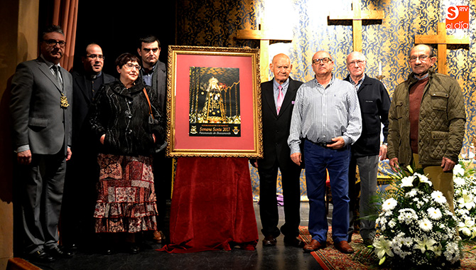 El Teatro de la Fundación acogía este domingo la presentación del cartel anunciador de la Semana Santa de Peñaranda