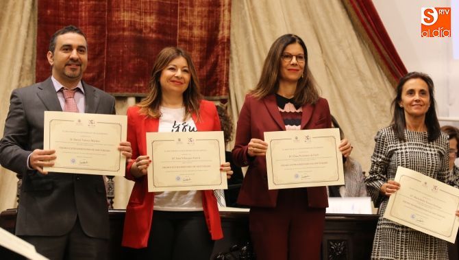 Entrega de premios a los mejores alumnos. Fotos: Alberto Martín