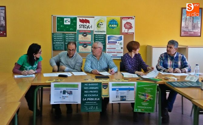 Representantes de la Junta de Personal Docente no Universitario de Salamanca