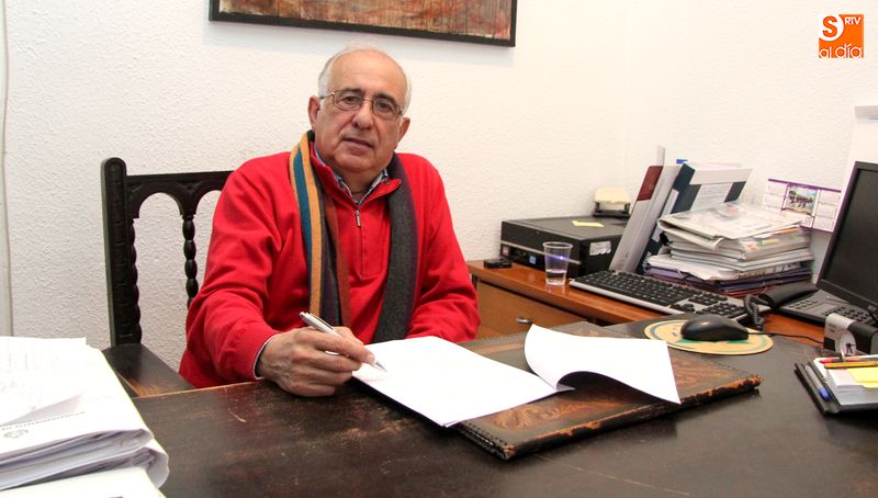 El alcalde, Germán Vicente, se mostraba muy satisfecho de las reuniones mantenidas con responsables de la Junta a finales de la semana pasada / CORRAL