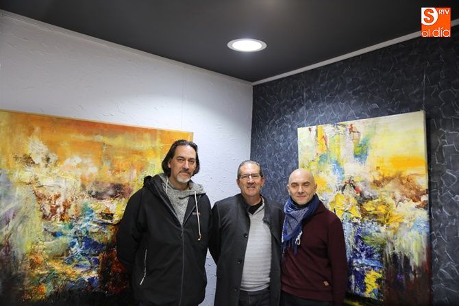 Inauguración de la exposición de Juanjo Sánchez en la Galería Luis Méndez