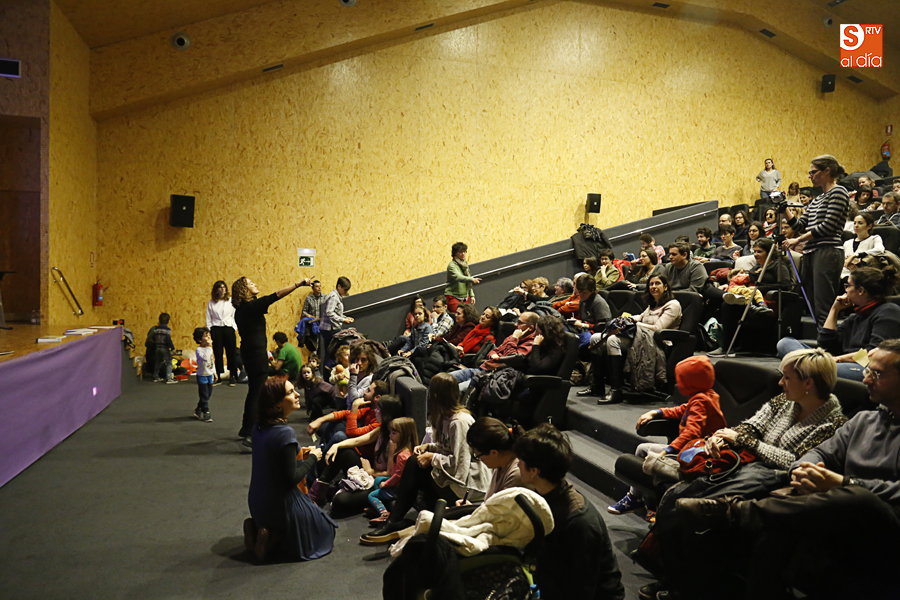 Presentación en El Charro del proyecto Escuela Rural Senda. Foto: Alejandro López
