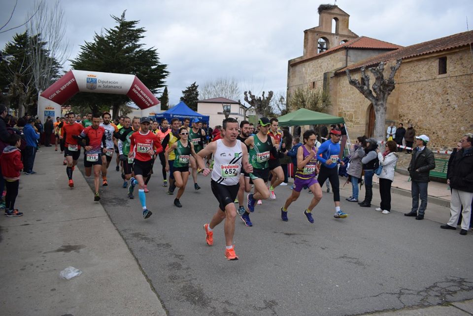 Alejandro González y Verónica Sánchez en la II Carrera por el Campo del Toro Bravo