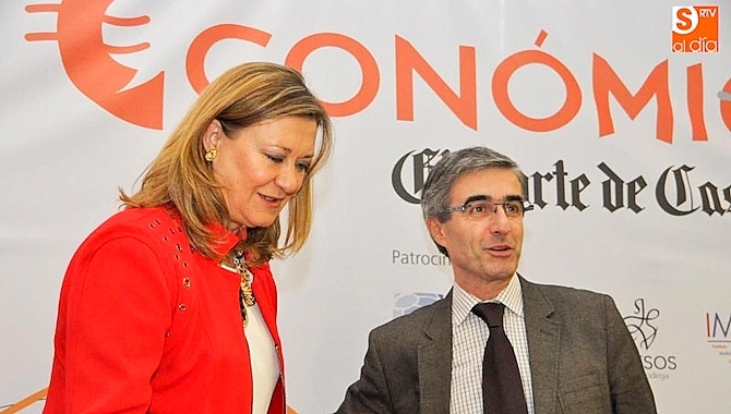 La consejera de Economía y Hacienda, Pilar del Olmo