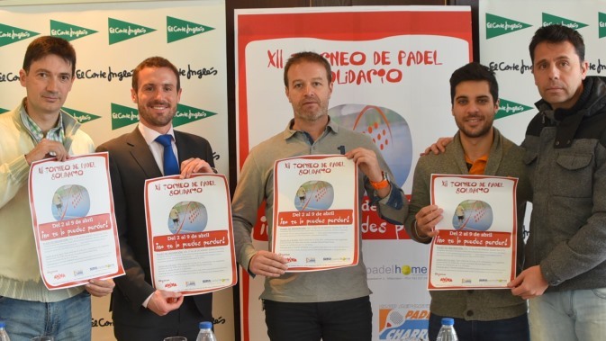 Presentación del torneo en El Corte Inglés