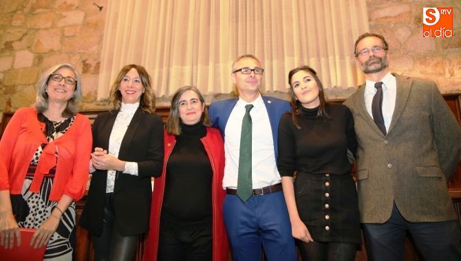 Momento de la presentación de los Foros Miguel de Unamuno