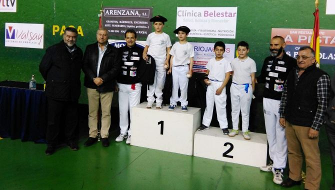 Uno de los podios que se celebraron en la competición de Íscar