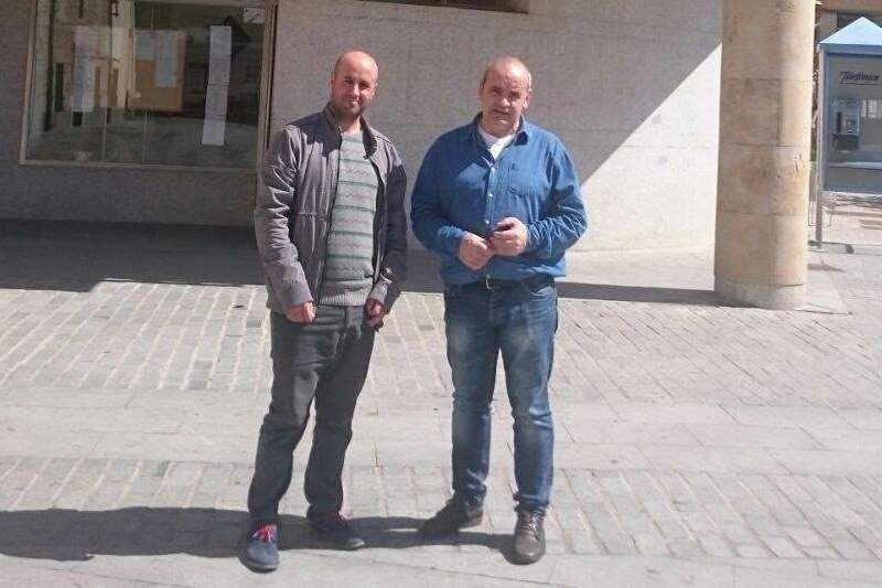 Los alcaldes de Villamayor y Mozodiel de Sanchiñigo