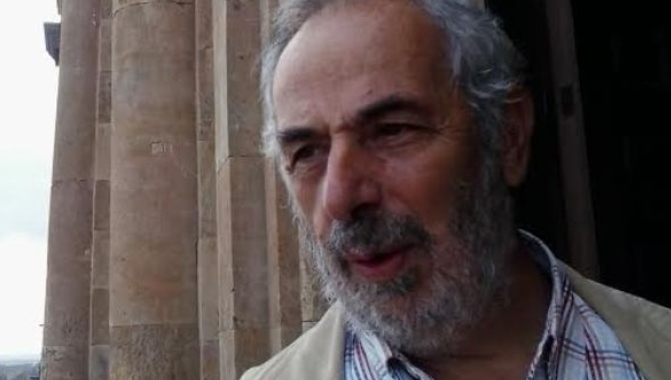 El escritor Francisco Delgado