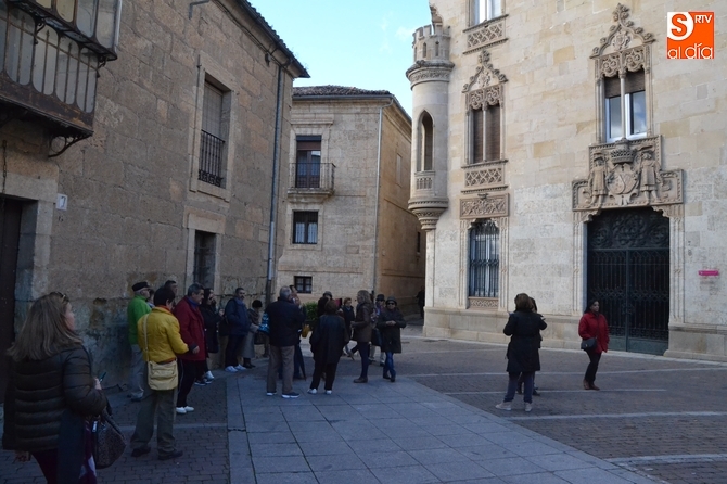 Turistas en Salamanca