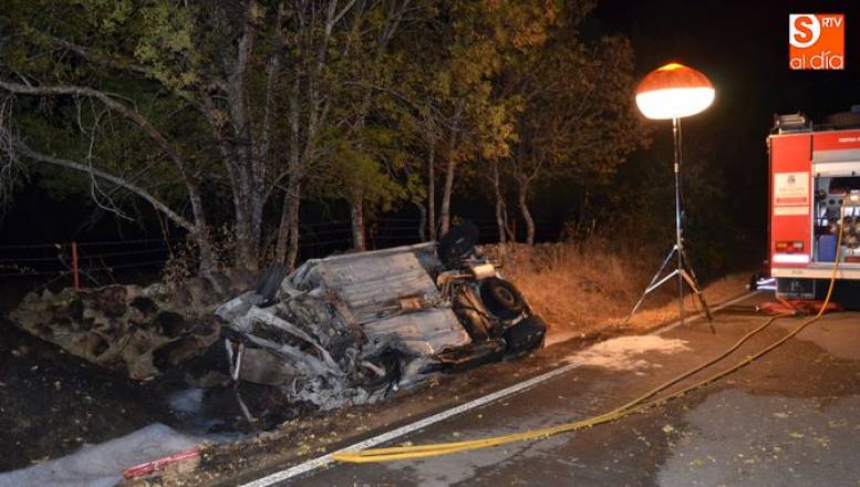 Accidente de tráfico en la comarca de Ciudad Rodrigo