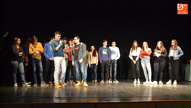 El IES Germán Sánchez Ruipérez entragaba sus galardones a los alumnos mas comprometidos este curso