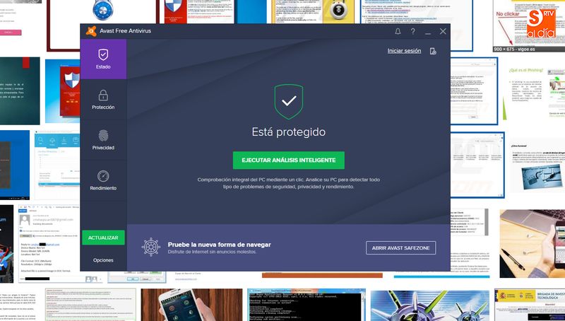 La Guardia Civil recomienda el uso de antivirus que estén actualizados