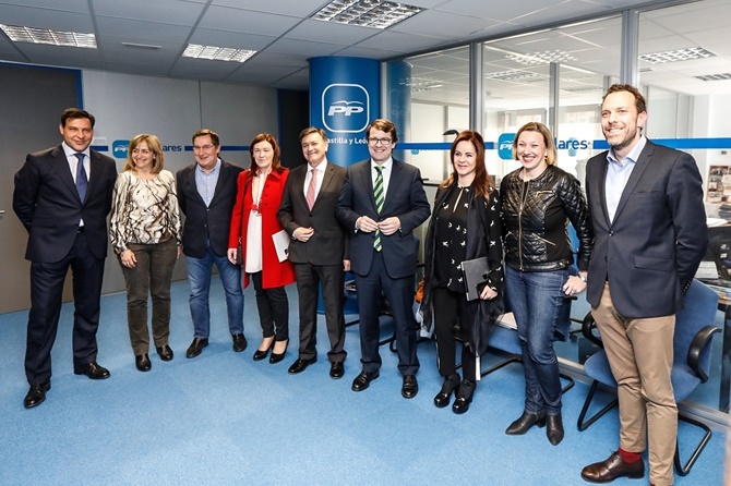 Constitución del Comité de Dirección del PP de Castilla y León