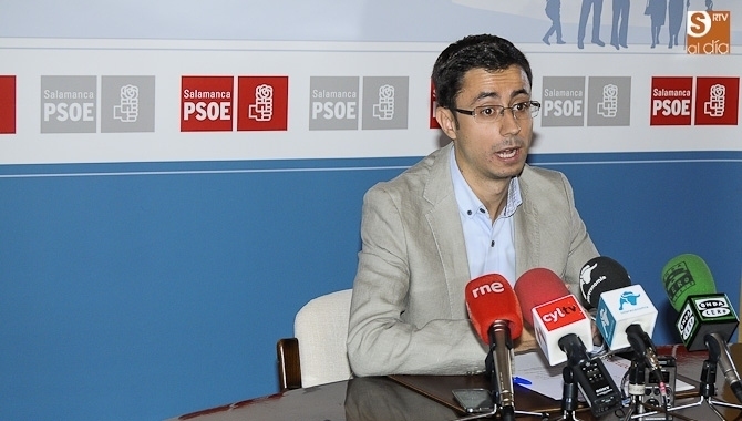 José Luis Mateos, portavoz del Grupo municipal Socialista