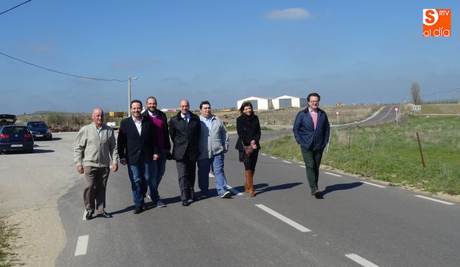 La Diputación invierte cerca de 160.000 euros en los accesos a Arapiles y Las Torres  