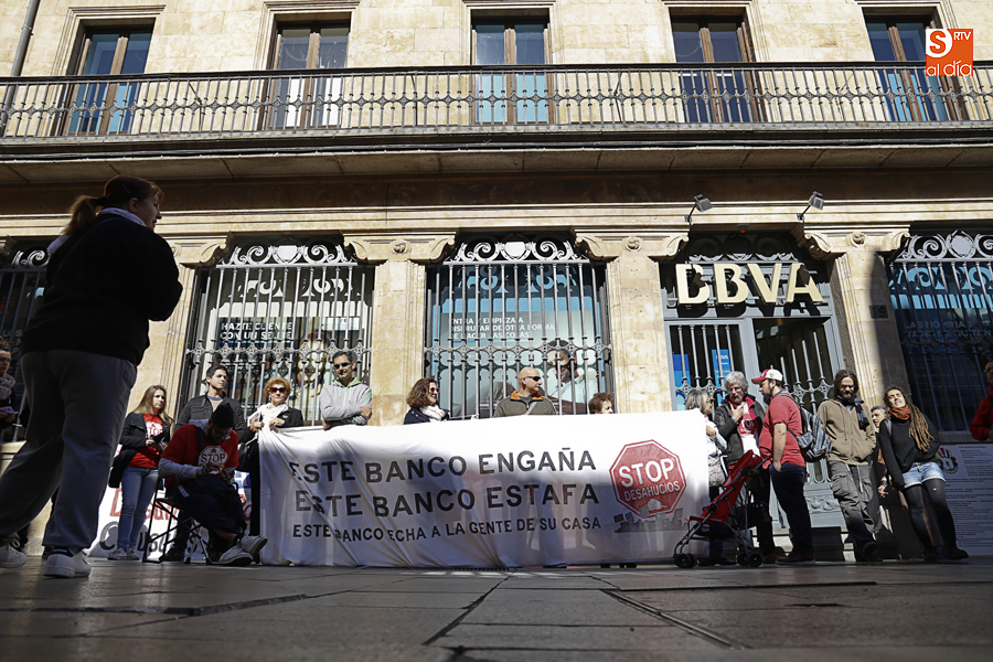 Concentración este viernes de Stop Desahucios Salamanca