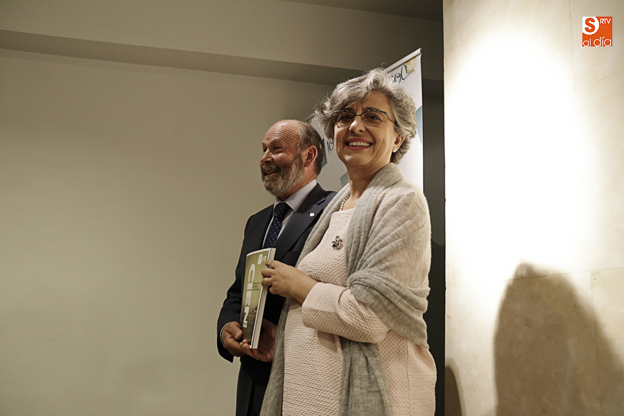 El presidente, Ernesto Moronta, y la directora general, Isabel Martin Arija. Foto: Alejandro López