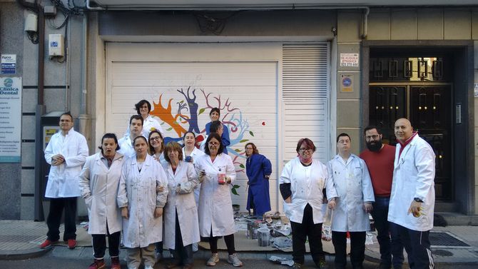 AVIVA ya tiene su espacio en la galerí­a urbana del Barrio del Oeste  