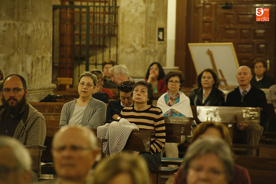 Público asistente al concierto de órgano de esta tarde. Foto: Alejandro López