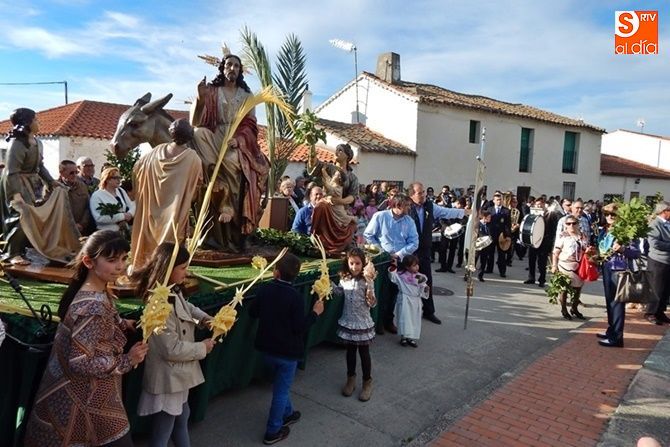 Procesión del Domingo de Ramos en Ledesma