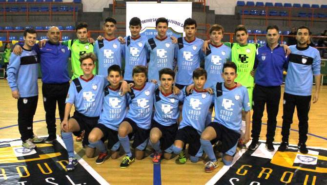 Plantilla del equipo cadete regional del CD Salamanca FS