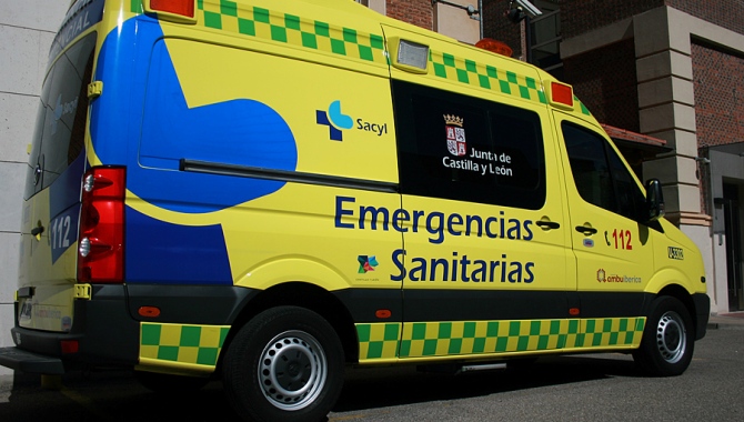 Dos personas heridas tras volcar una autocaravana en la autovía A-62  