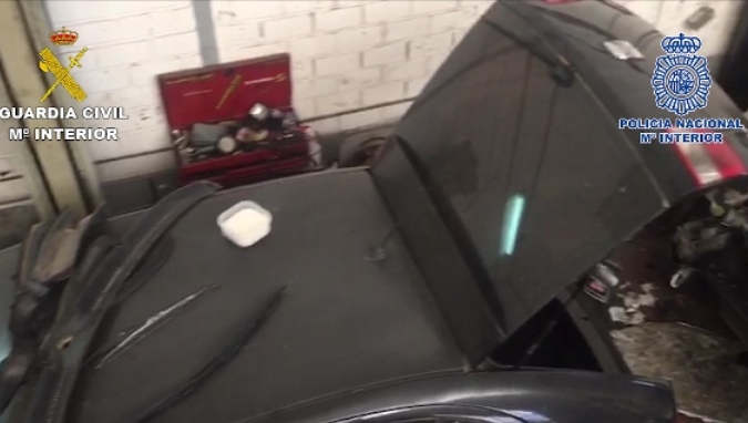 Los detenidos operaban por toda España