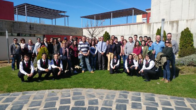 Los alumnos, en la Escuela de Hostelería