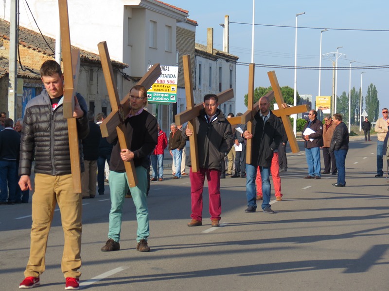 Los hombres de Villoria, fieles a la tradición