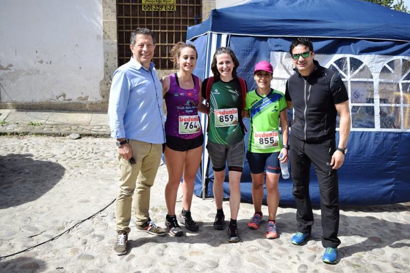 Podio femenino en la prueba celebrada este sábado en Candelario