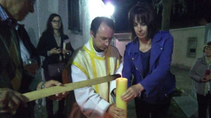 Vigilia Pascual en San Pedro de Rozados