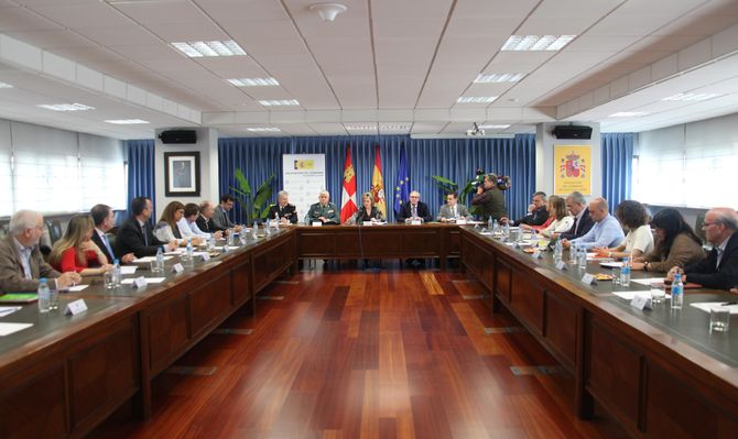 Reunión del Consejo Autonómico de Seguridad Ciudadana de Castilla y León
