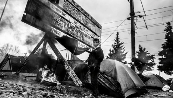 Una de las imágenes de la exposición El camino de la vergüenza