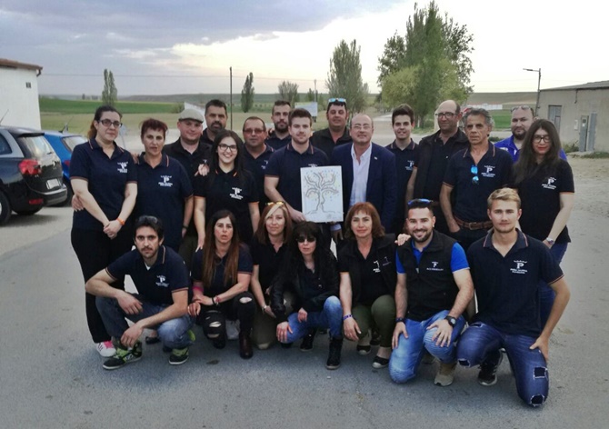 Peña Taurina de Poveda de las Cintas, solidaria con Pyfano