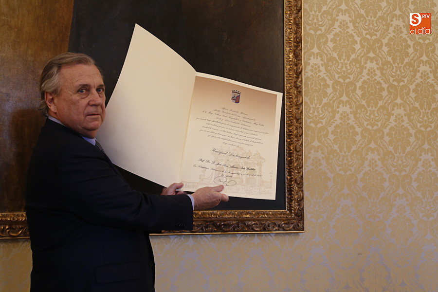 El doctor José Luis Álvarez-Sala, Huésped Distinguido de la ciudad