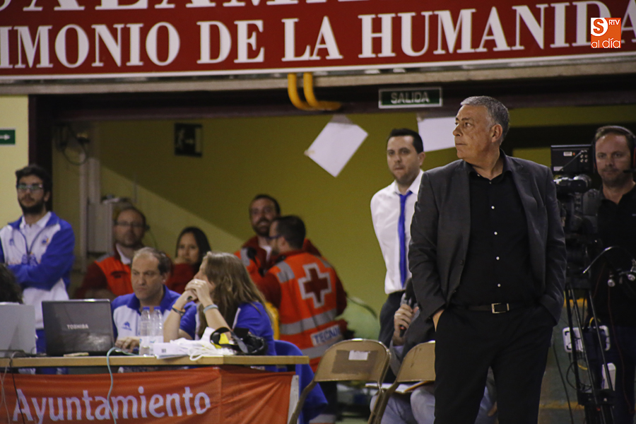 Ortega, en un momento del partido contra Girona en Würzburg (Foto de Álex López)