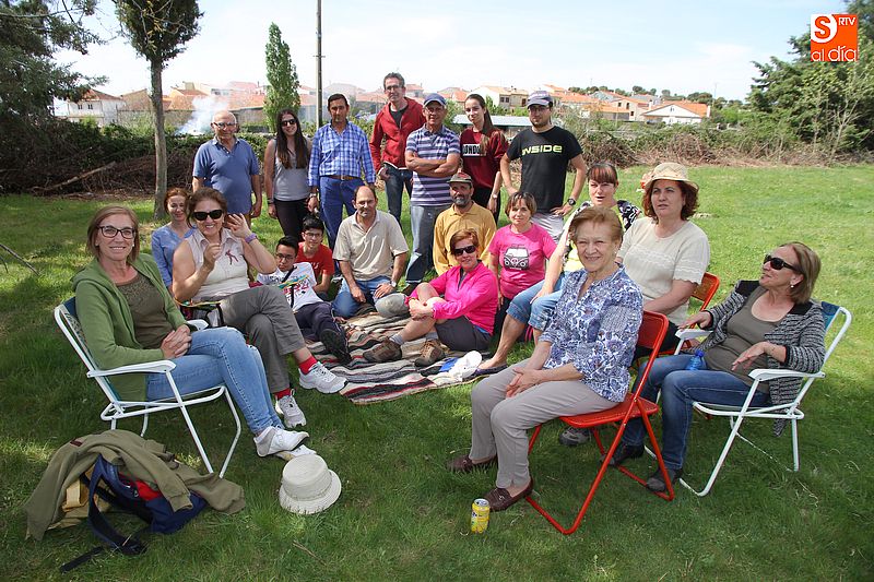 Vecinos de Escurial en la última propuesta del programa Sierra de la Calería