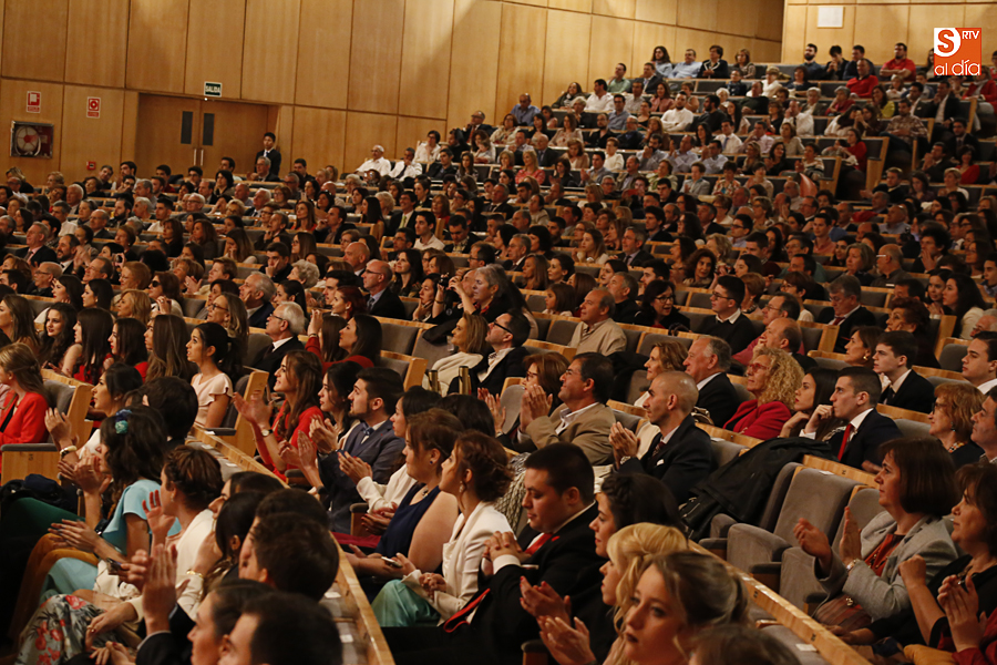 El Palacio de Congresos se llenó con motivo de este acto académico / Foto de Alejandro López