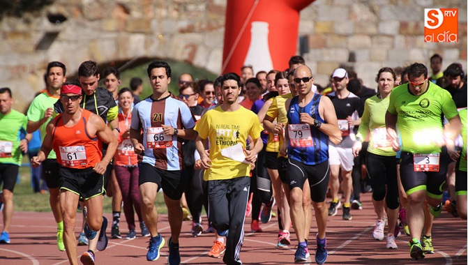 David Martín y Elizabeth Perdomo, ganadores de la III Salamanca Love Race